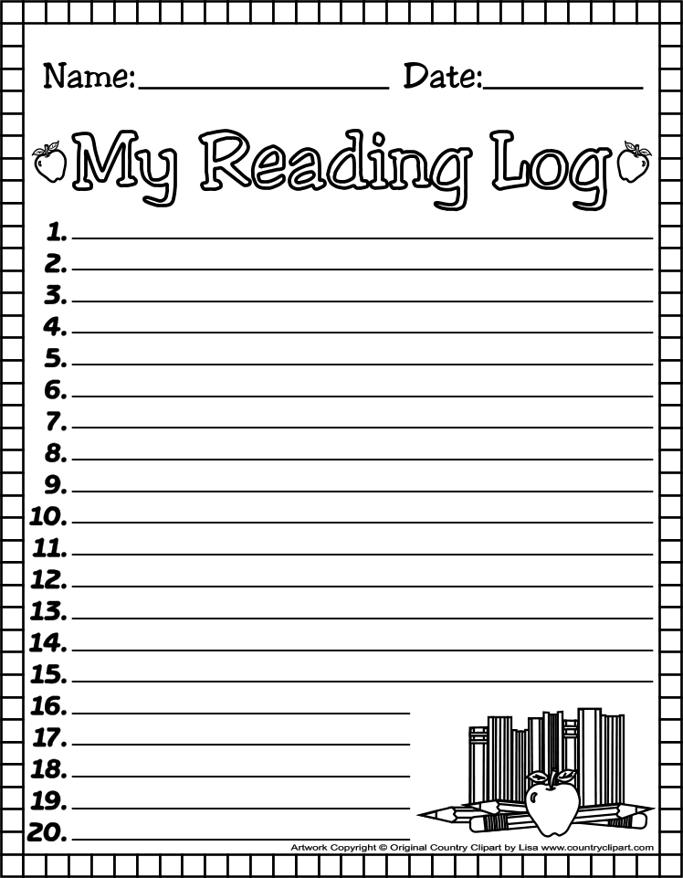 Twinkle Teaches Reading Logs