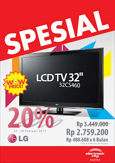 LG LCD TV 32 inch Rp 2.759.000