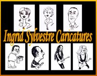 Ingrid Sylvestre Caricatures