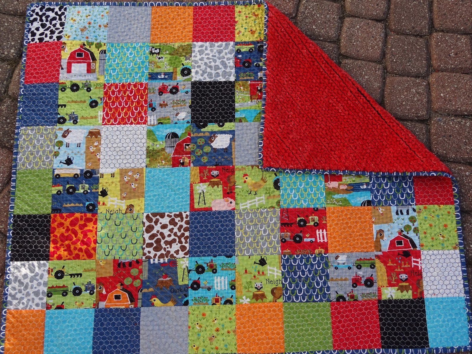 Chenille Baby Blanket « Moda Bake Shop