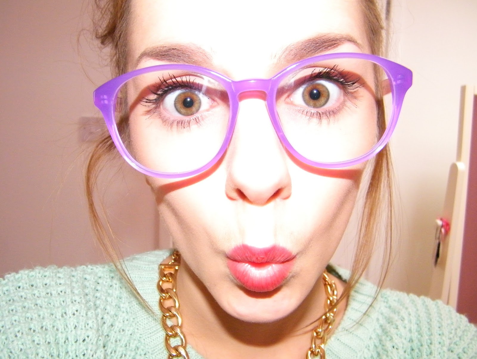 Blonde glasses facial Trey castell fisting
