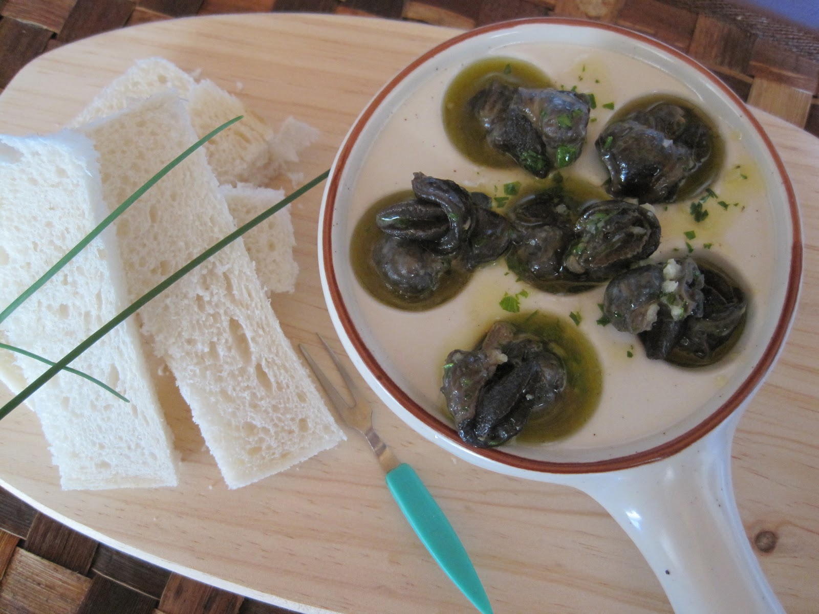 Olivia's Kitchen Old School Garlic Snails