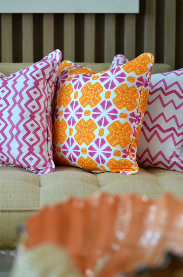 The Peak of Très Chic Mimosa Lane Pillow Giveaway!