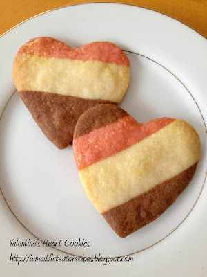Valentine's Heart Cookies | Addicted to Recipes
