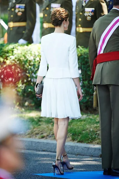 Spanish Royals attended the 2015 Armed Forces Day at Plaza de la Lealtad