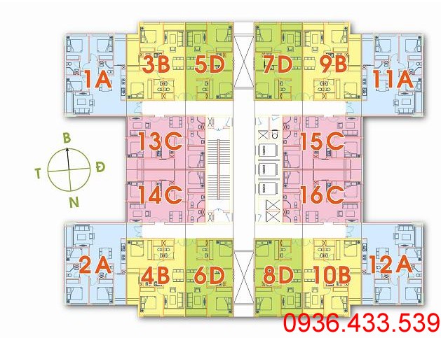 Khu chung cư Green Bay Tower