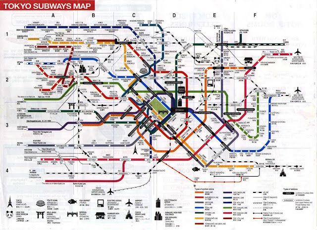 London Tube Subway Map