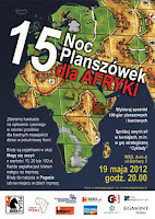 Noc Planszówek w Bydgoszczy Noc Planszówek - plakat