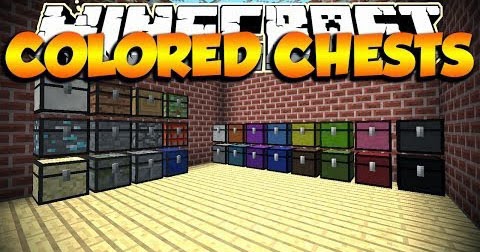 Simples Minecraft: Mod - Chest Plus (Colored Chest) - (1.7.10)