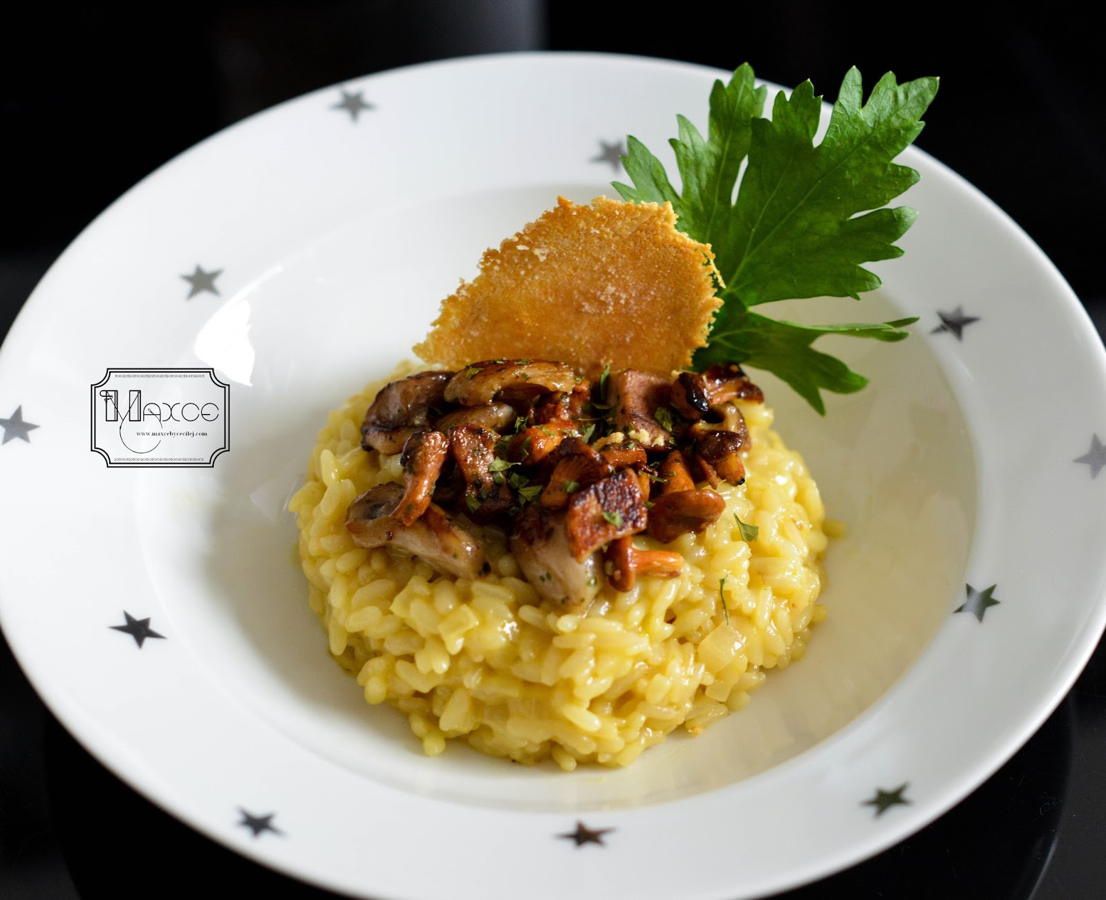 MAXCE Cuisine risotto aux champignons