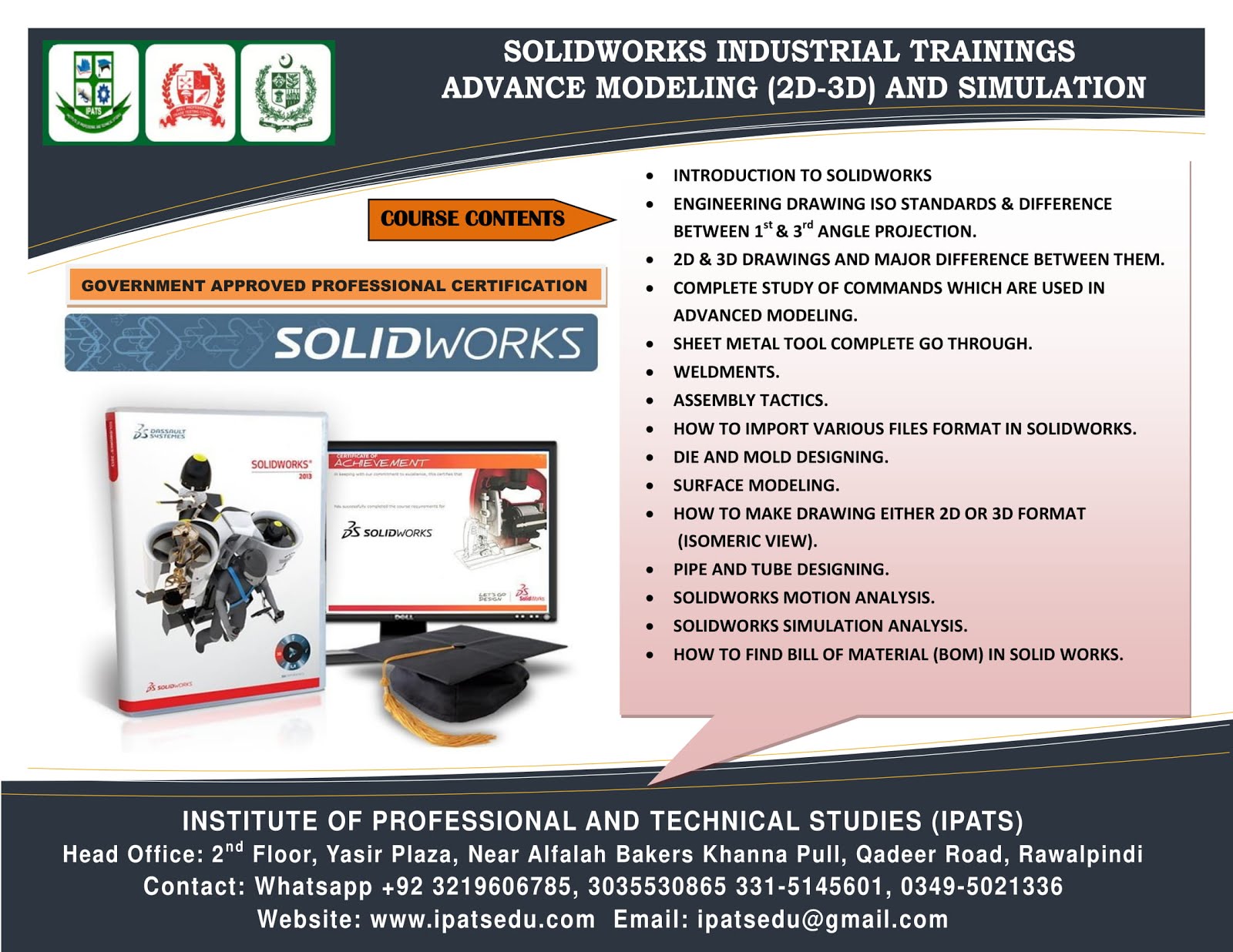 SOLIDWORKSAssembly Simulation Electrical Weldments Pipe & Tube Routing
