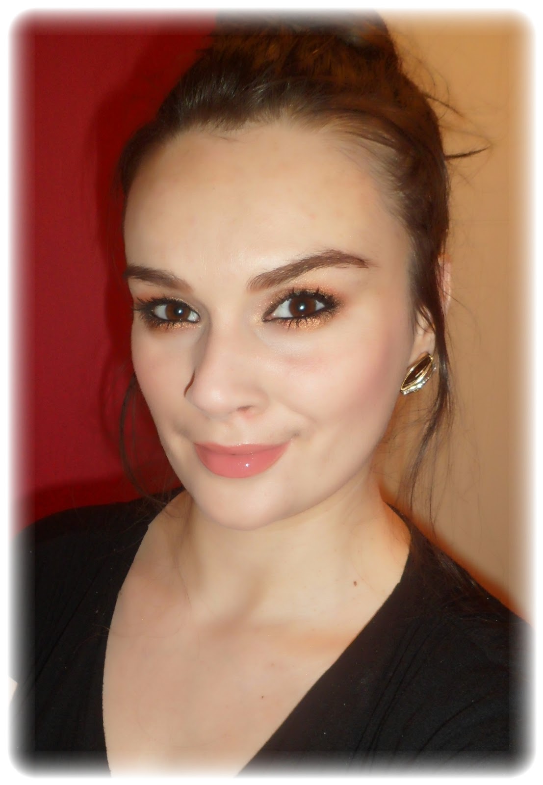 copper eye makeup