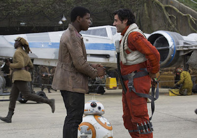 Star Wars The Force Awakens John Boyega and Oscar Isaac
