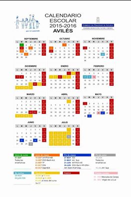 Calendario 2015- 2016