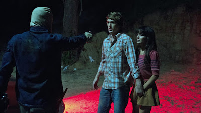 Addison Timlin and Spencer Treat Clark in The Town That Dreaded Sundown