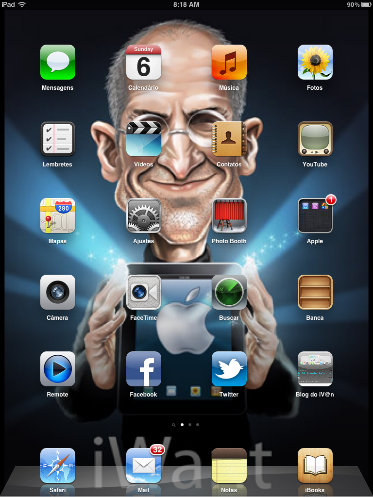 Blog do iVn Tutorial Print Screen (Foto da tela) no iPad, iPhone e
