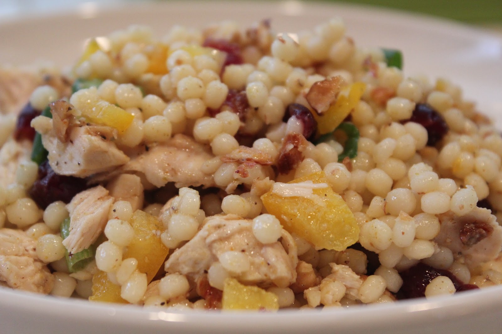 Sisters Luv 2 Cook Curried Chicken and Israeli Couscous Salad