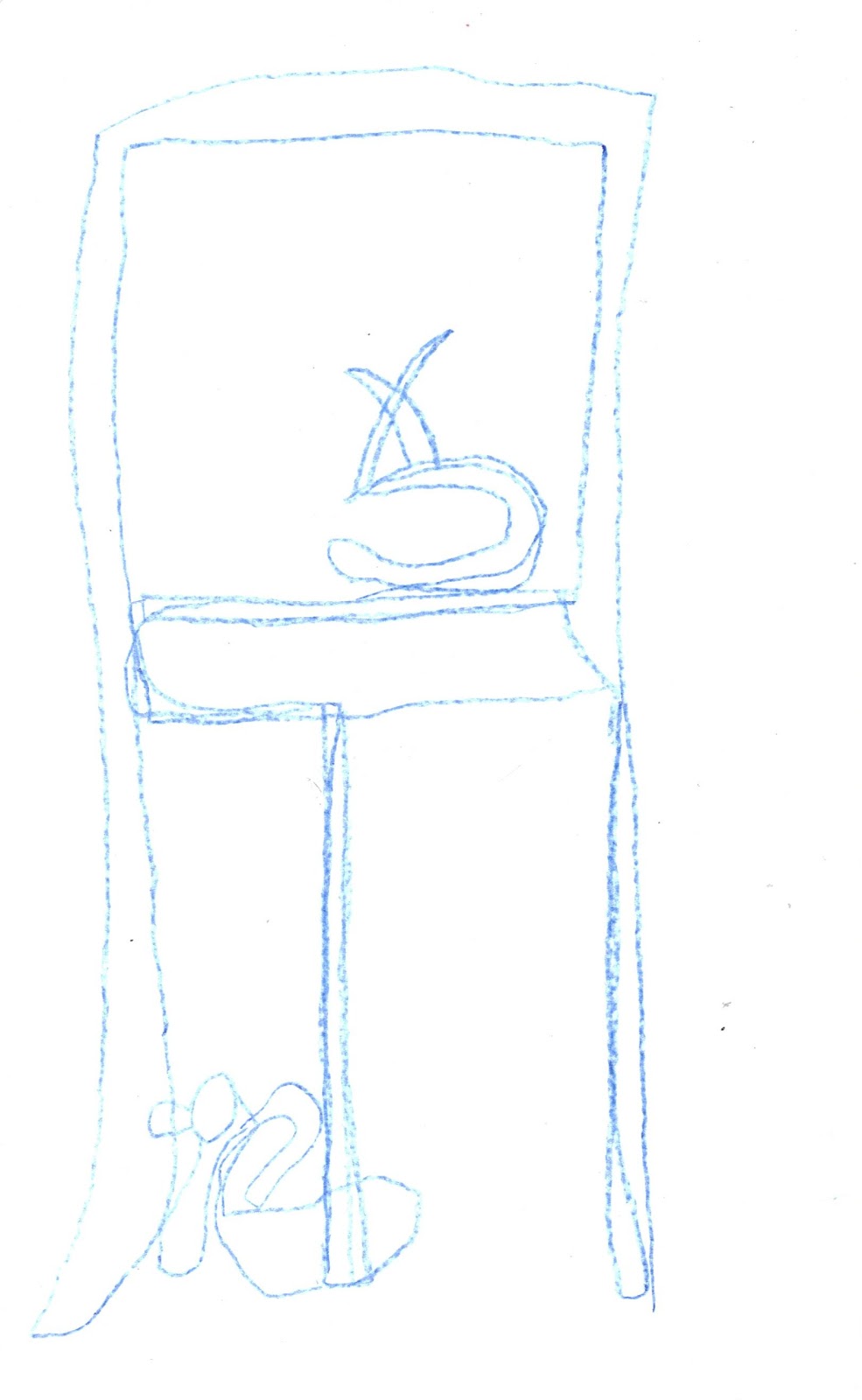 Modified Contour Line Drawing : Susan walker art travel journal class