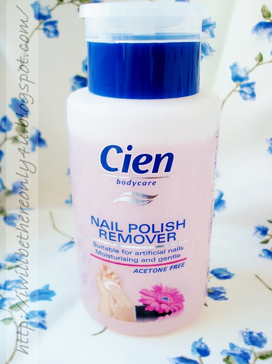 Joanna bloguje ♥ blog kosmetyczny RECENZJA Cien Nail Polish Remover