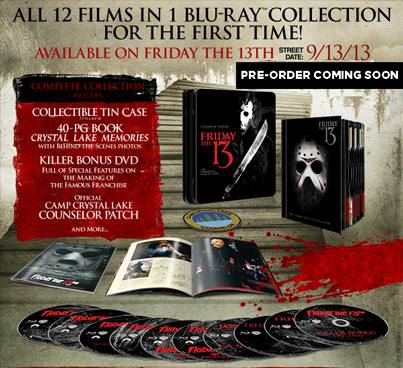 Friday The 13th: The Complete Collection Blu-Ray Set On Pre-Sale