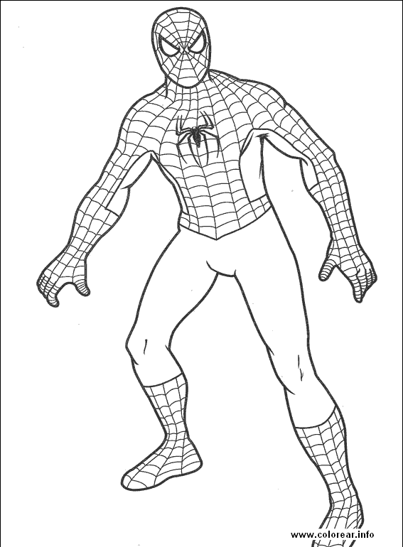Line Art Yourself : Mi colección de dibujos el hombre araña spiderman
