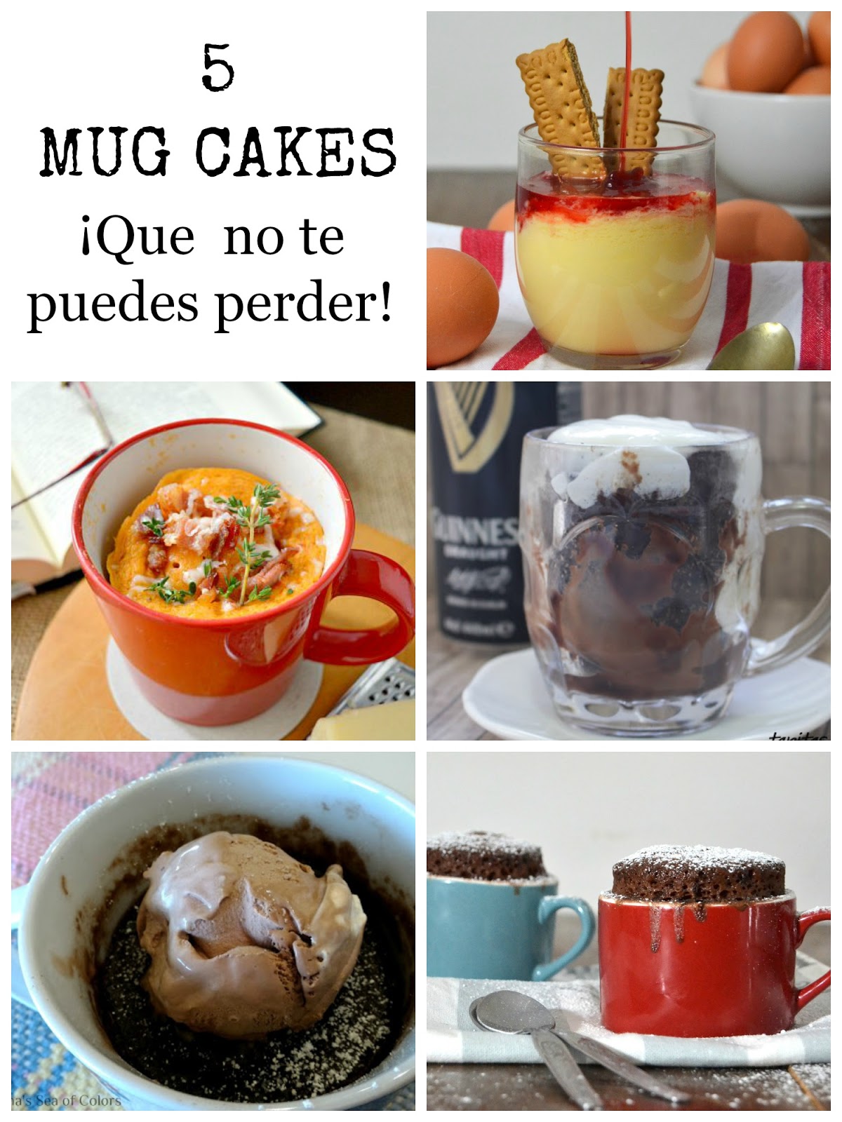 5 mug cakes ¡Que no te puedes perder! Cuuking! Recetas de cocina