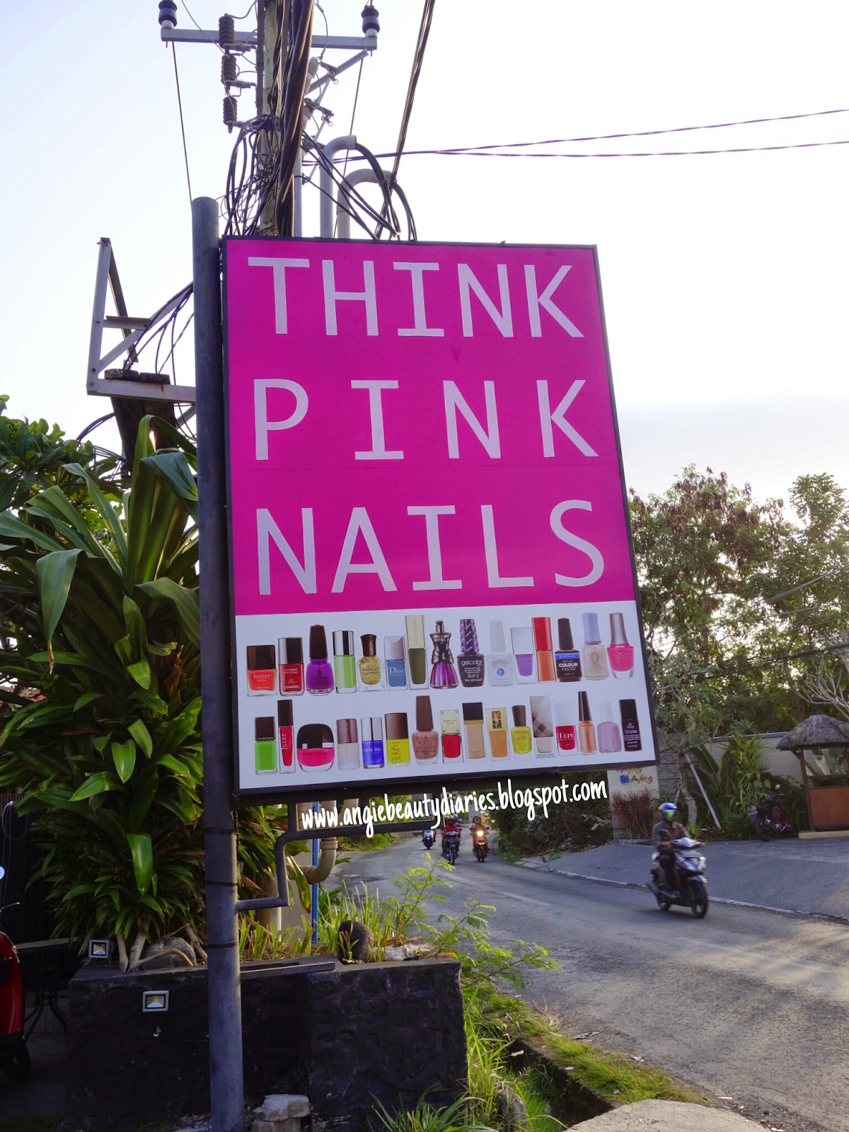 Angie Beauty Diaries THINK PINK NAILS (nail salon review)