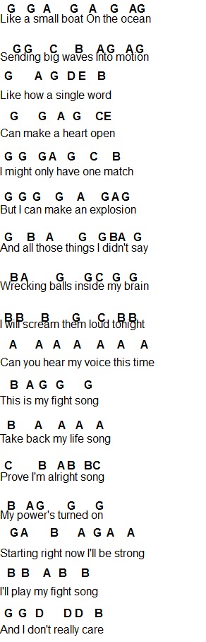 michigan fight song sheet music