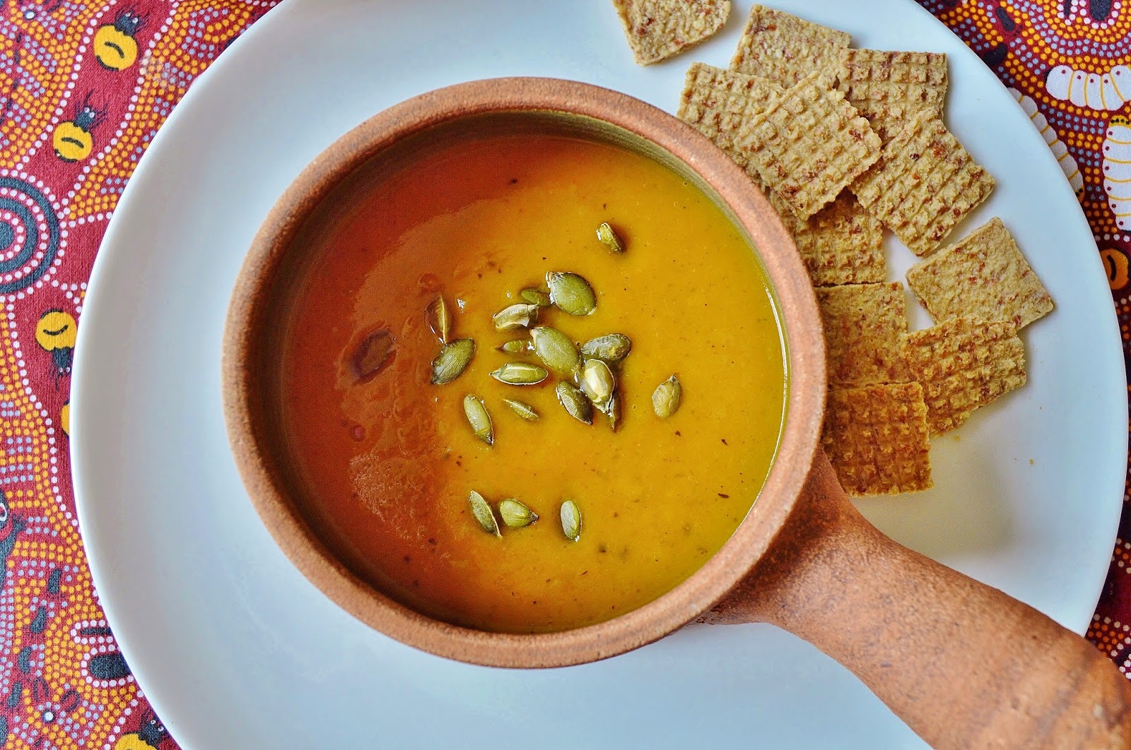 Roasted Red Onion and Coquina Squash Soup GF SCD Gluten Free SCD and