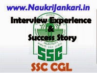 ssc cgl interview experience