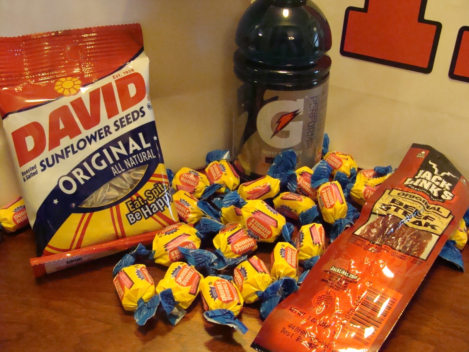 Shea's Crafty Corner Baseball Goodie Bags and secret to keeping white