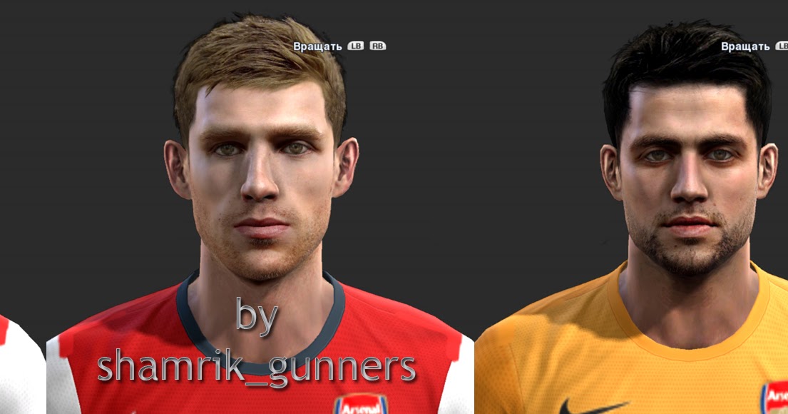 Arsenal Facepack by shamrik_gunners ~ Ferdy_Germany
