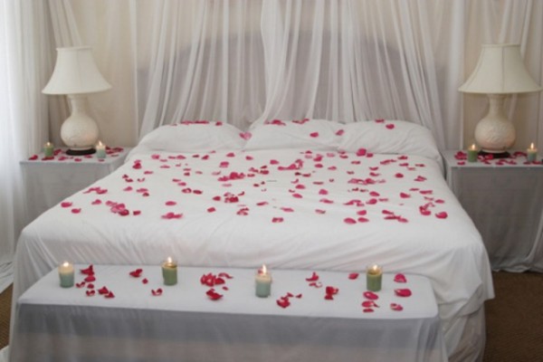 Dekorasi warna kamar tidur yang romantis Dekorasi warna kamar tidur yang romantis