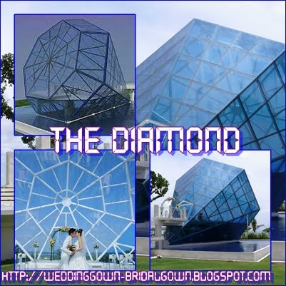 and the uniquest Diamond Shape Wedding Chapel in the world and the uniquest Diamond Shape Wedding Chapel in the world