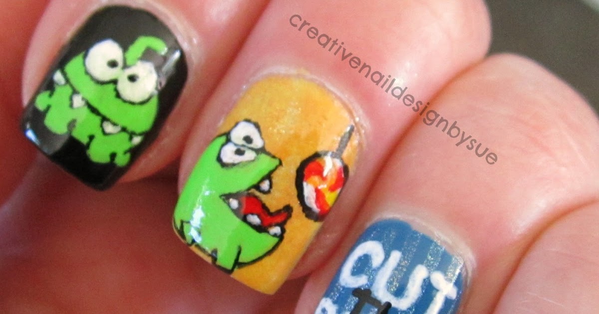 Creative Nail Design by Sue The Digital Dozen Does It AgainCut The Rope