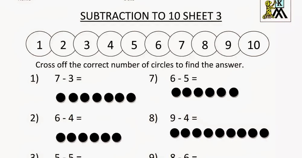 Math Teaser 4 Kids: Subtraction - Kindergarten