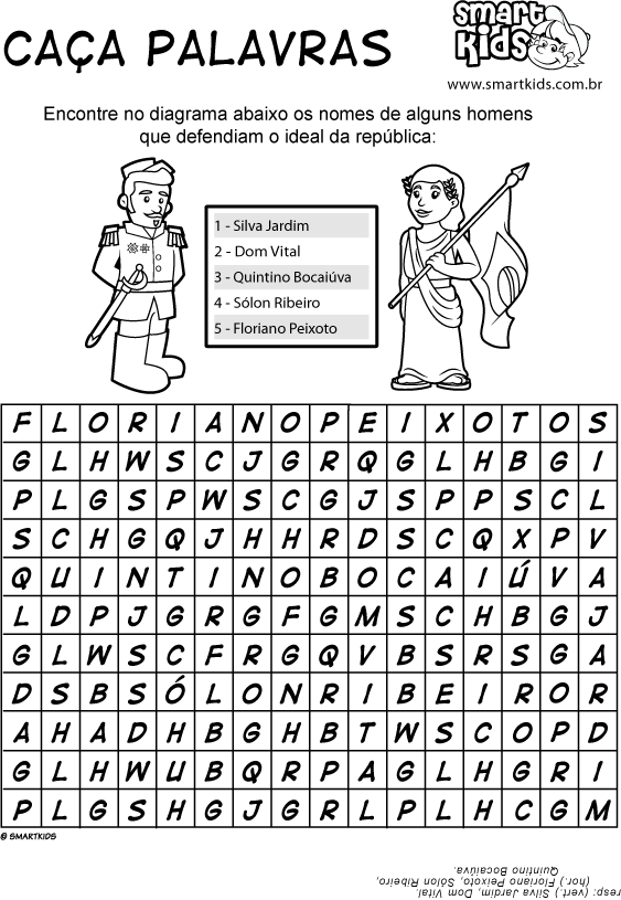 Atividades da Proclamação da República Alfabetização/Fundamental I