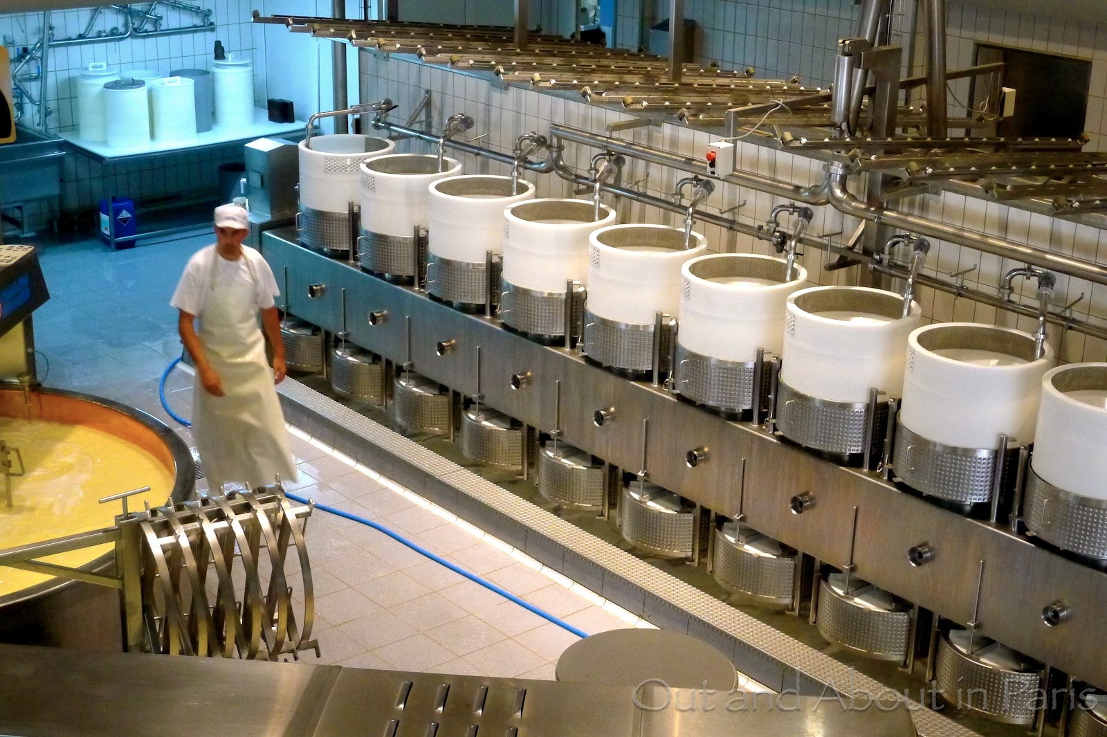 The Swiss Chocolate Train (Part 2) Gruyère Cheese Factory