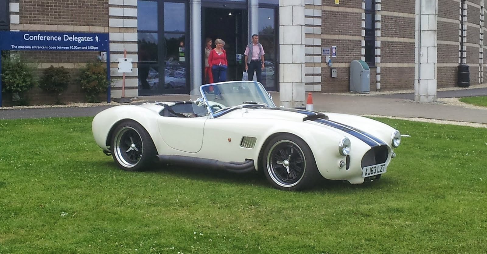 Cobra outside Gaydon Museum