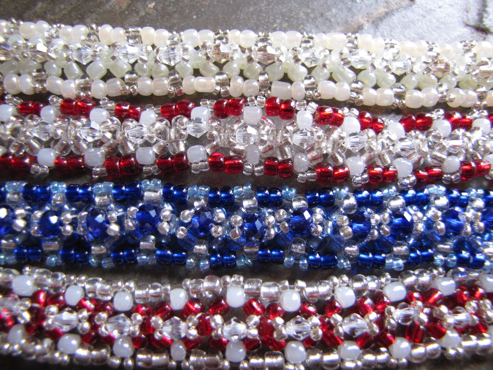 Lattice Beaded Bracelet Beadifulnights Pattern