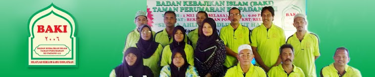 BADAN KEBAJIKAN ISLAM TMN KG. PADANG III.(BAKI)