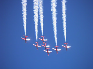 Red Arrows Swanage Carnival 2012