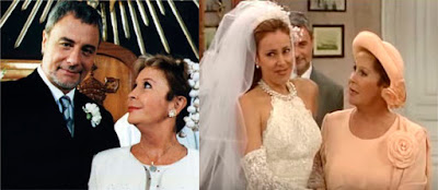 Bodas en la serie 'Hostal Royal Manzanares' Lina Morgan, Joaquín Kremel, Luis y Reme, Ana Obregón, Sonsy, serie de TVE