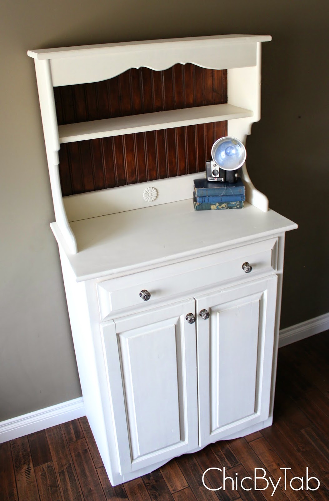 {ChicByTab} Restoration Hardware DIY Hutch