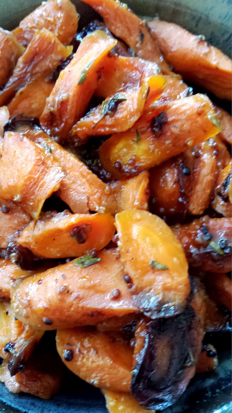 Rebecca's Amazing Creations MapleMustard Roasted Carrots