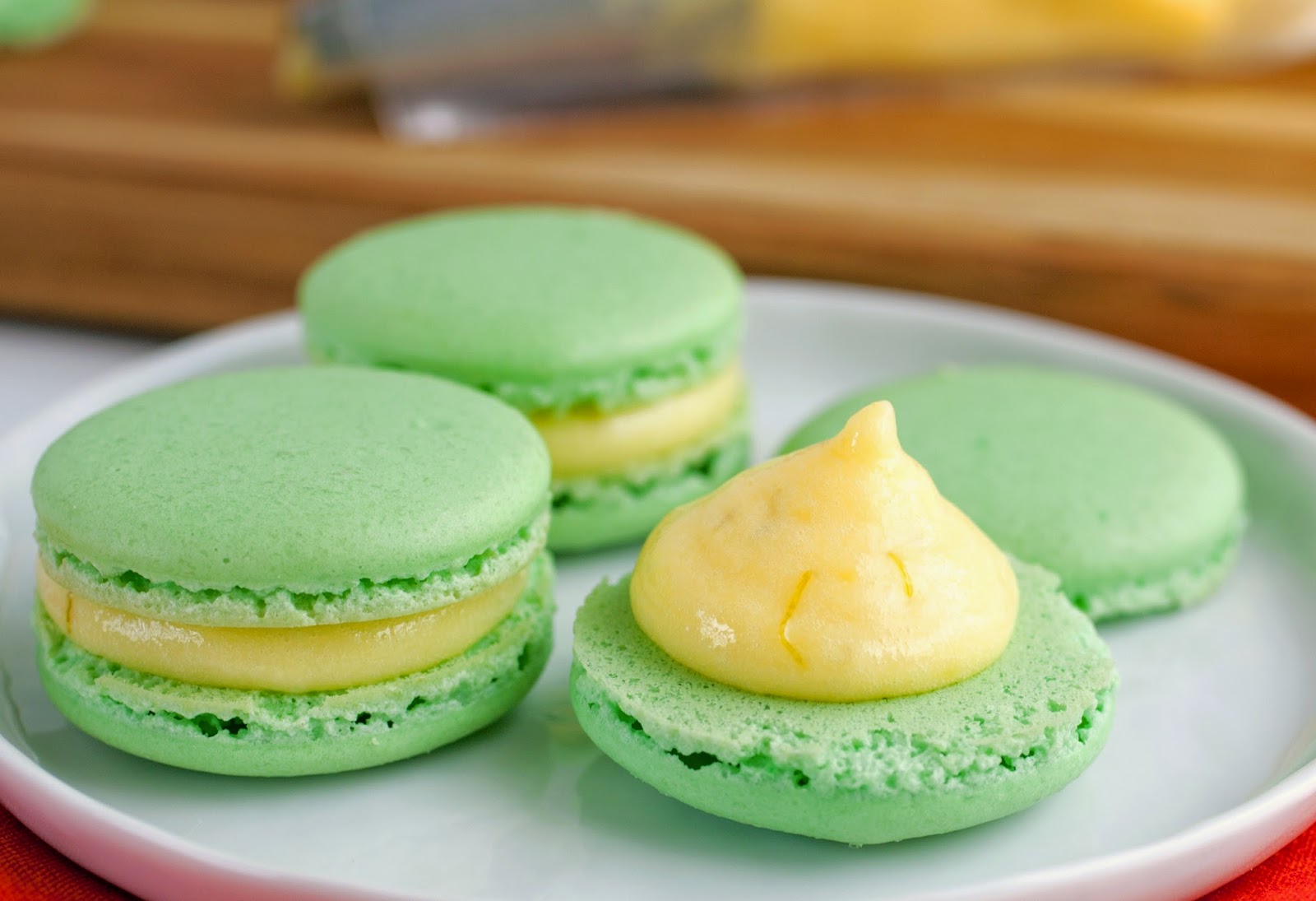 Tish Boyle Sweet Dreams Key Lime Macarons