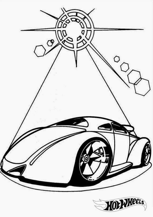 Hot Wheels Coloring Pages 32
