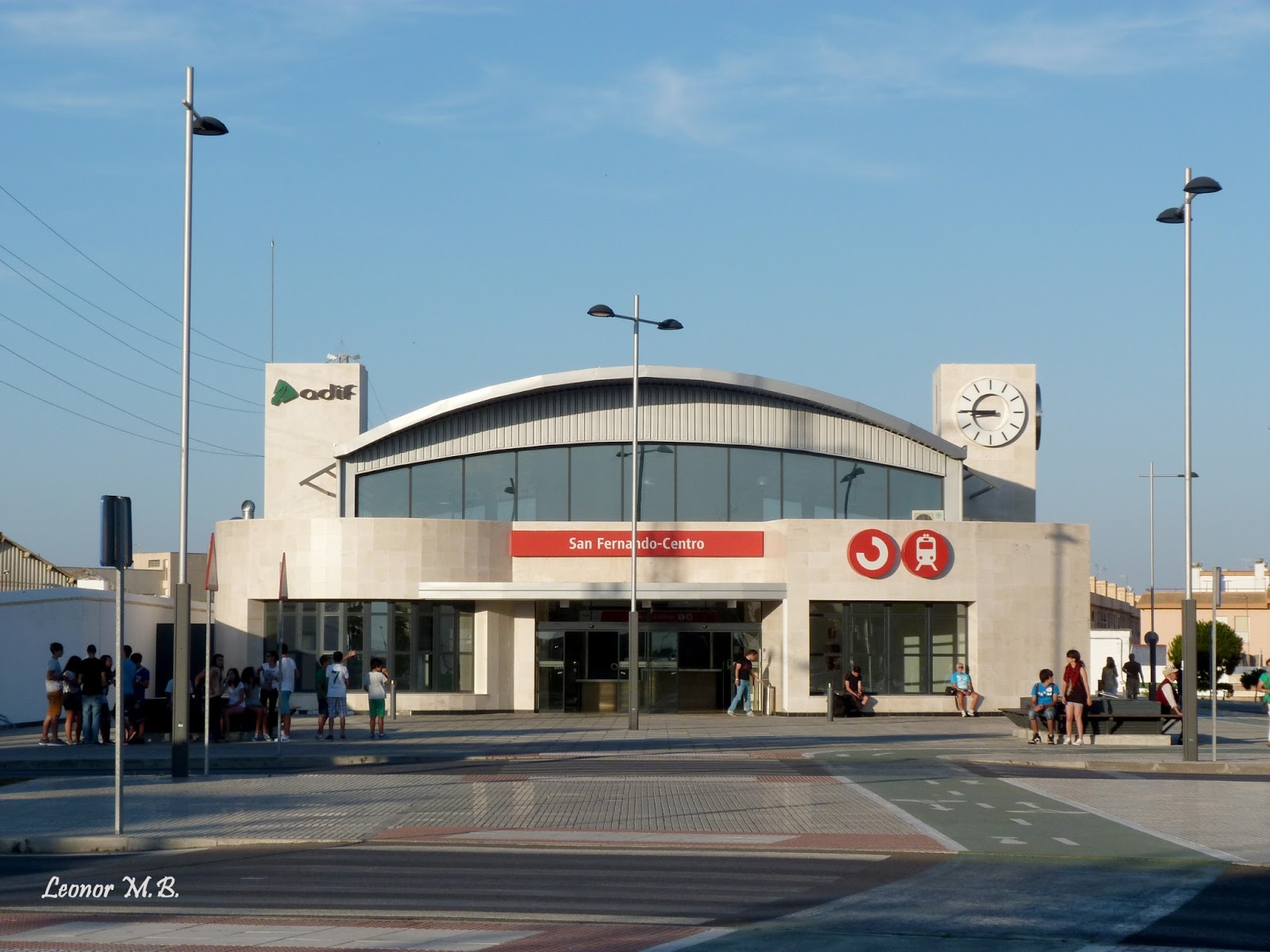 SAN FERNANDO. Ayer y hoy...y otras historias. ESTACIÓN DE FERROCARRIL