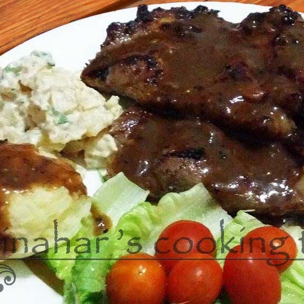 Resepi Lamb Chop Dan Sos Blackpepper Satu Resepi