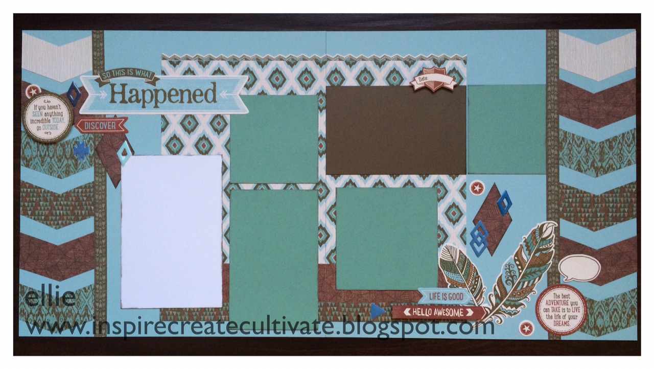 Inspire. Create. Cultivate. Sunday Paper Jackson Layouts